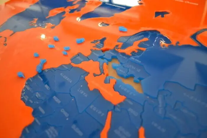 Dünya Haritası Puzzle