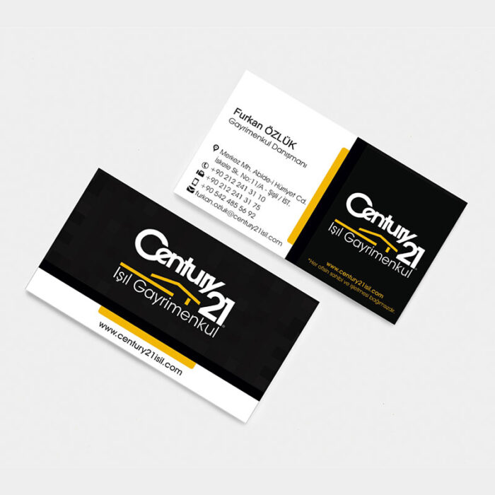 century 21 kartvizit emlak