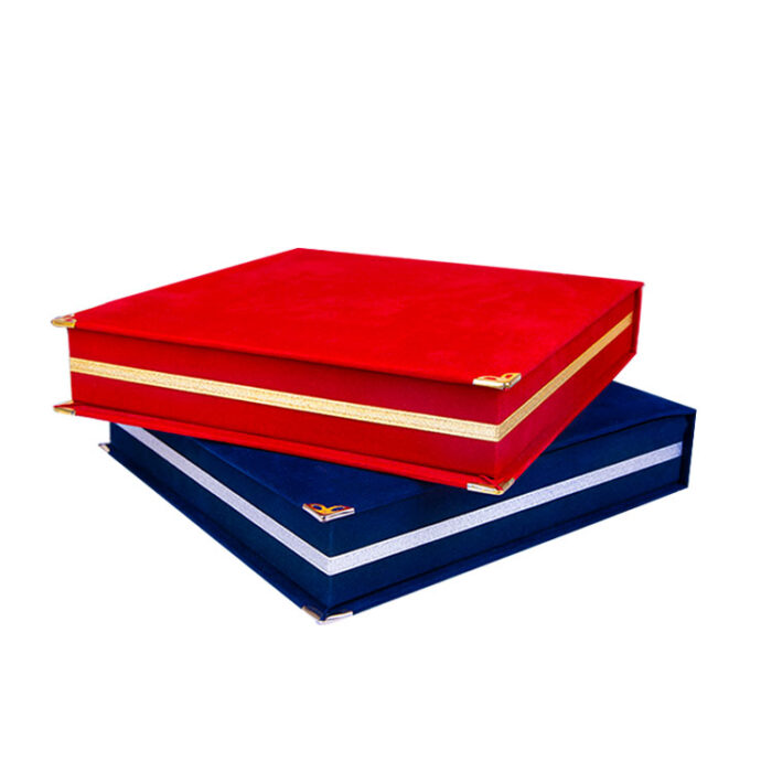 kirmizi tabak plaket kutusu 33042 44 B