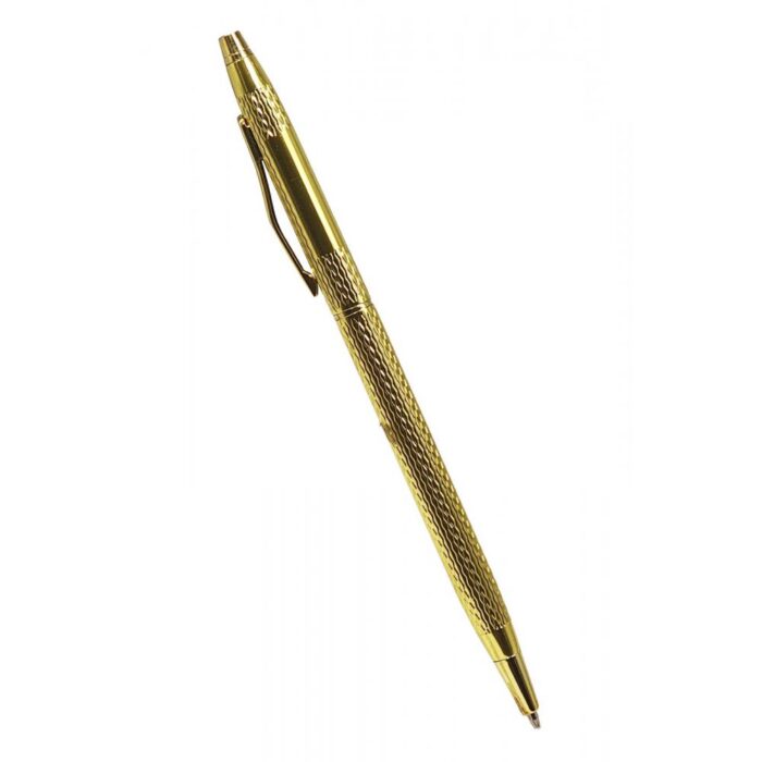 large gold metal kalem 16804