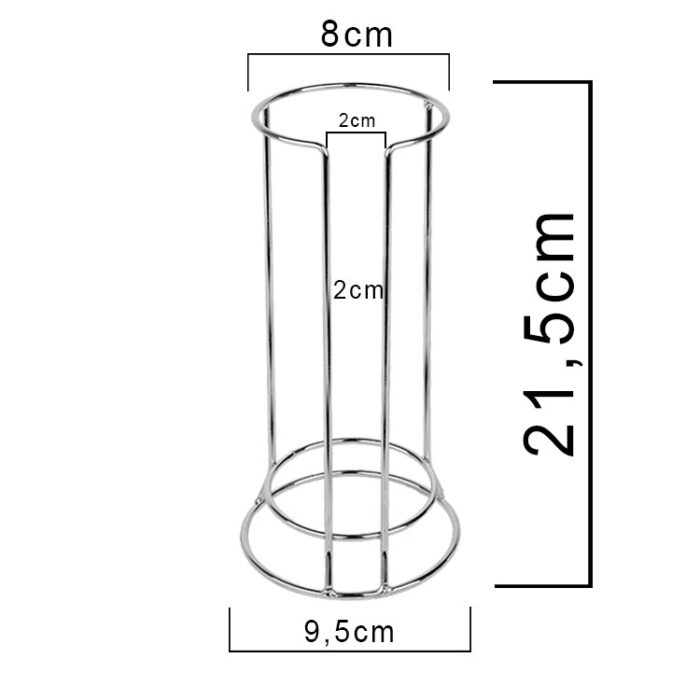 paslanmaz metal fincan stand 37987 63 O