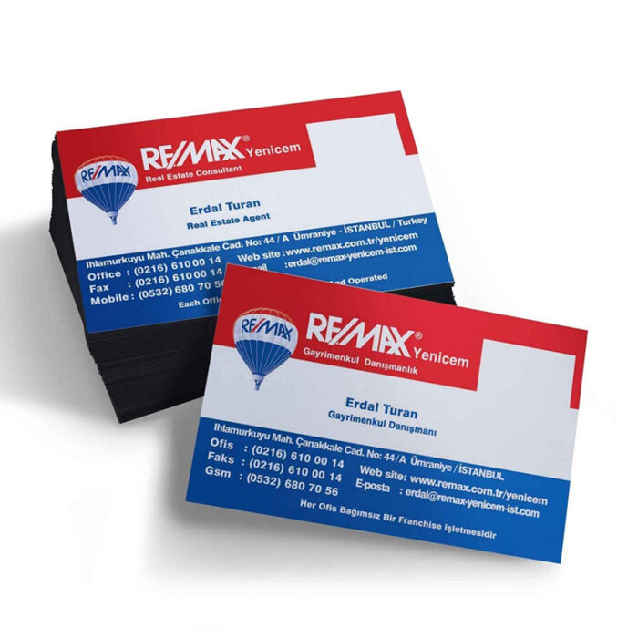 remax kartvizit emlak