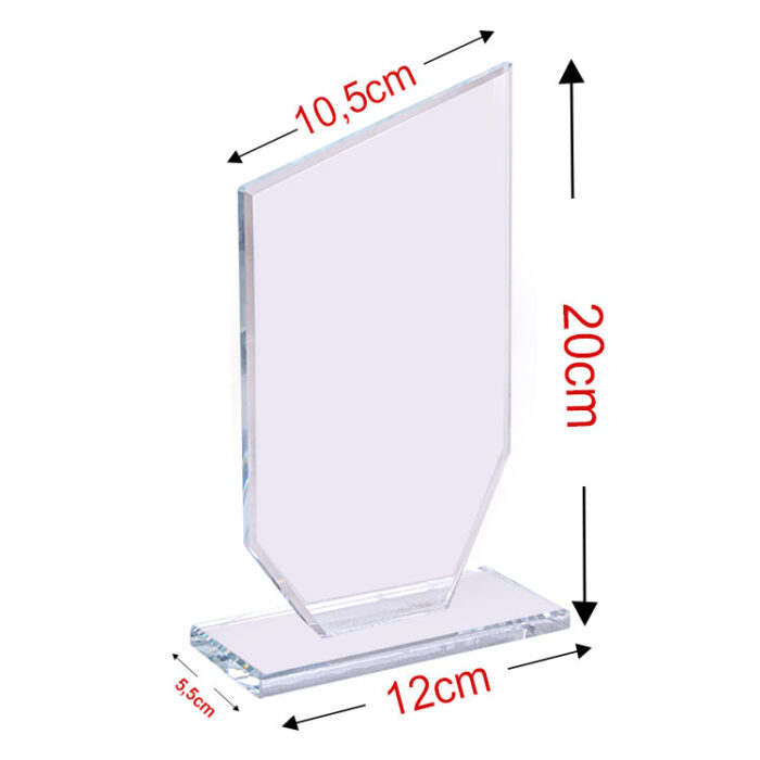 seffaf kristal plaket 34261 60 B