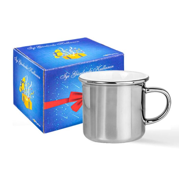 sublimasyon porselen gumus enamel kupa bardak kutulu 35005 60 B