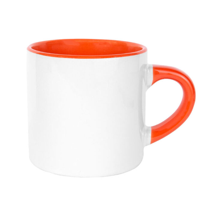 sublimasyon porselen turuncu nescafe fincani 32332 58 B